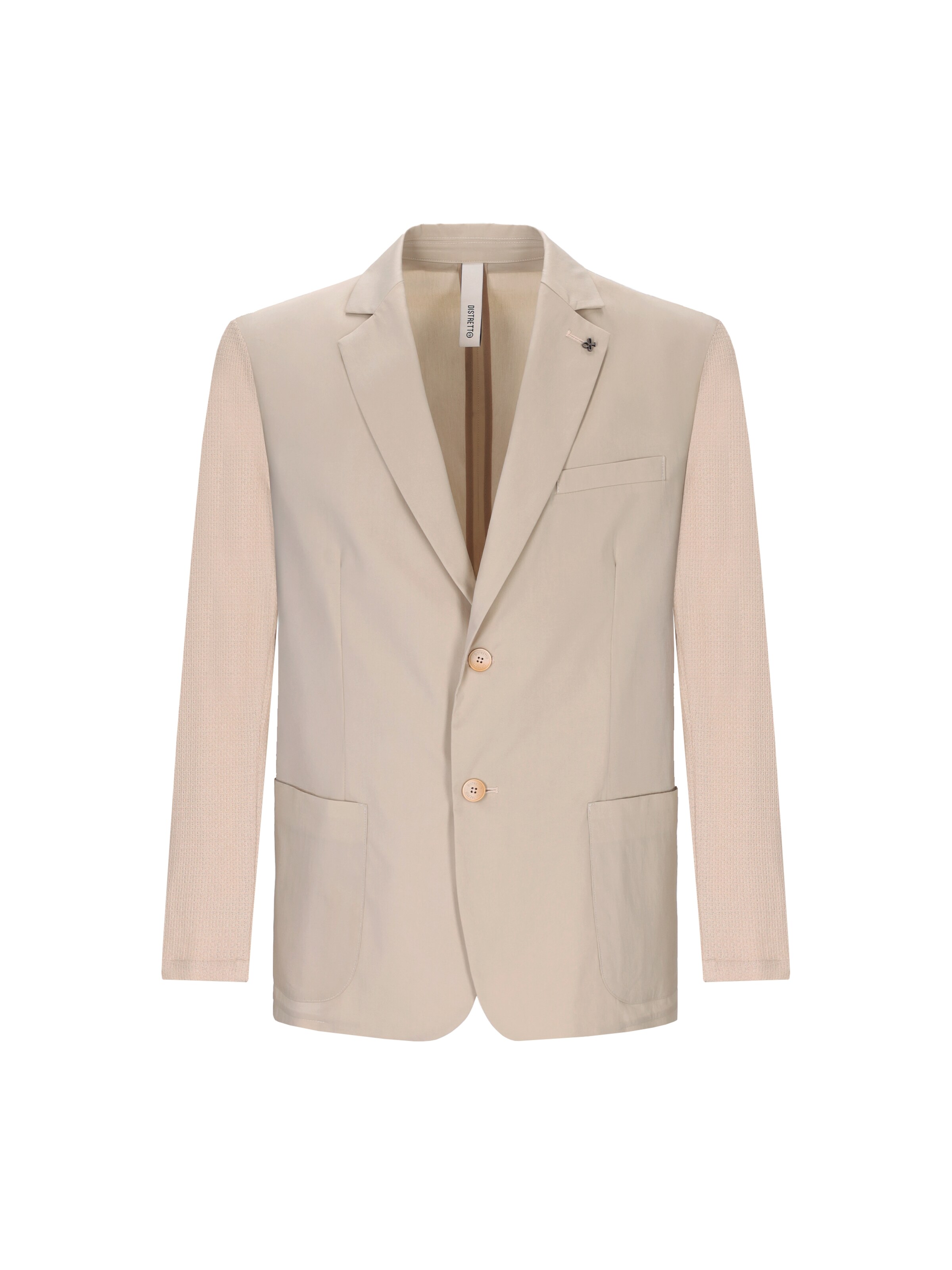Regular fit Giacca da completo 'Orzo' di Distretto12 in beige: frontale