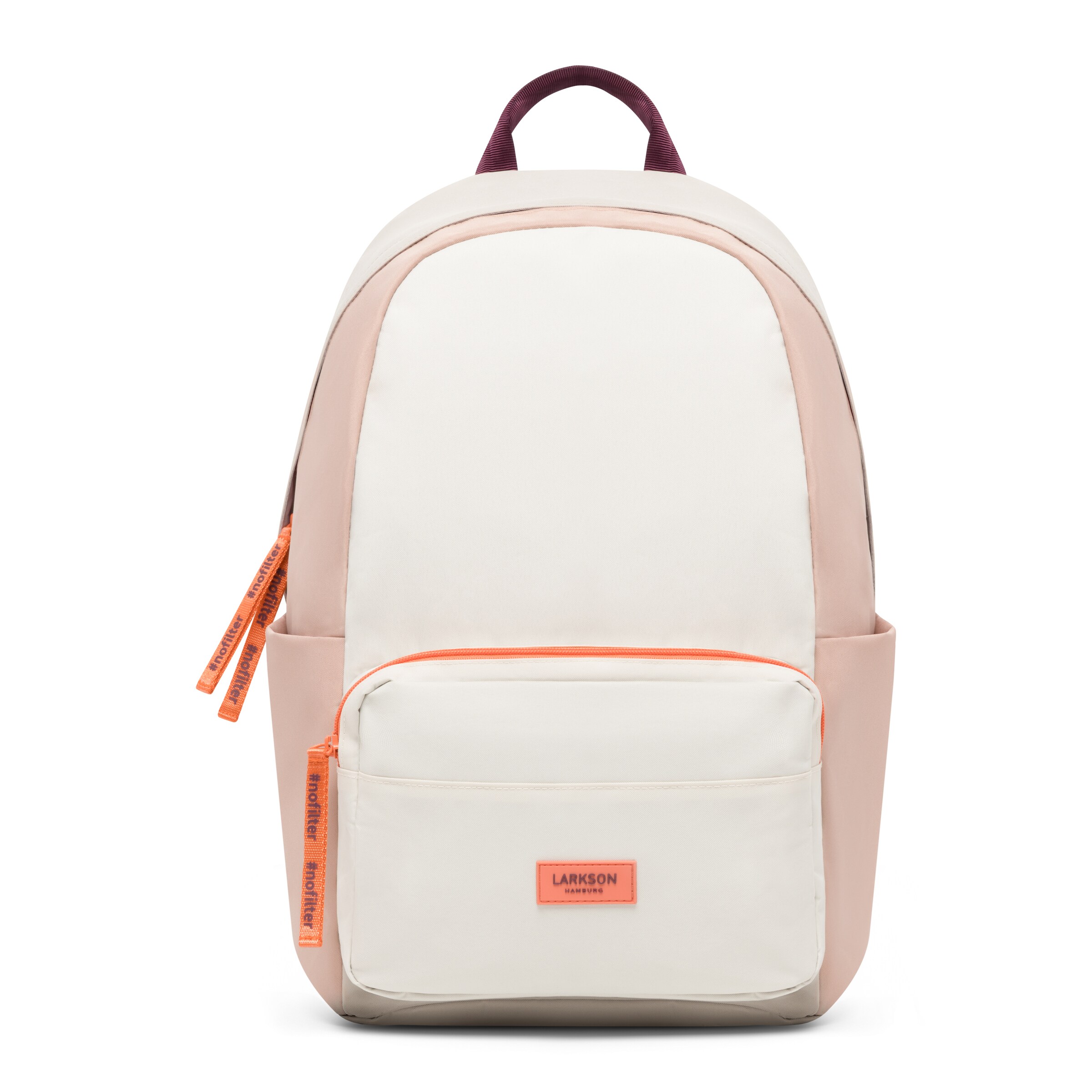 LARKSON Ryggsäck 'No 3' i beige: framsida