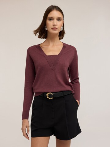 MOTIVI Sweater in Red: front