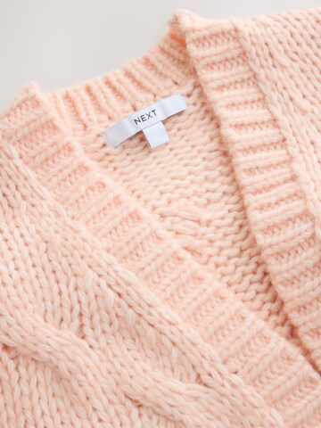Next Knit cardigan in Pink