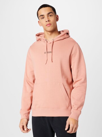 GUESS Sweatshirt 'Roy' in Pink: front