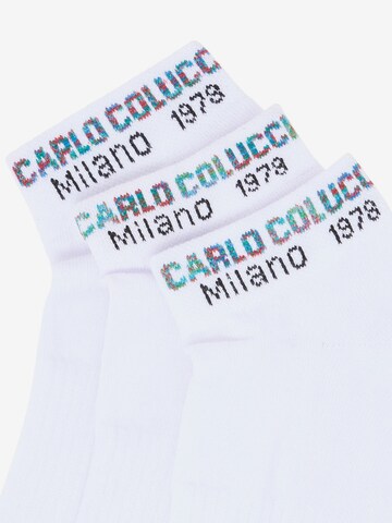 Carlo Colucci Socks ' Dervisevic ' in White