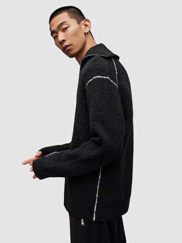 AllSaints Sweter 'ASTEROID' w kolorze czarny
