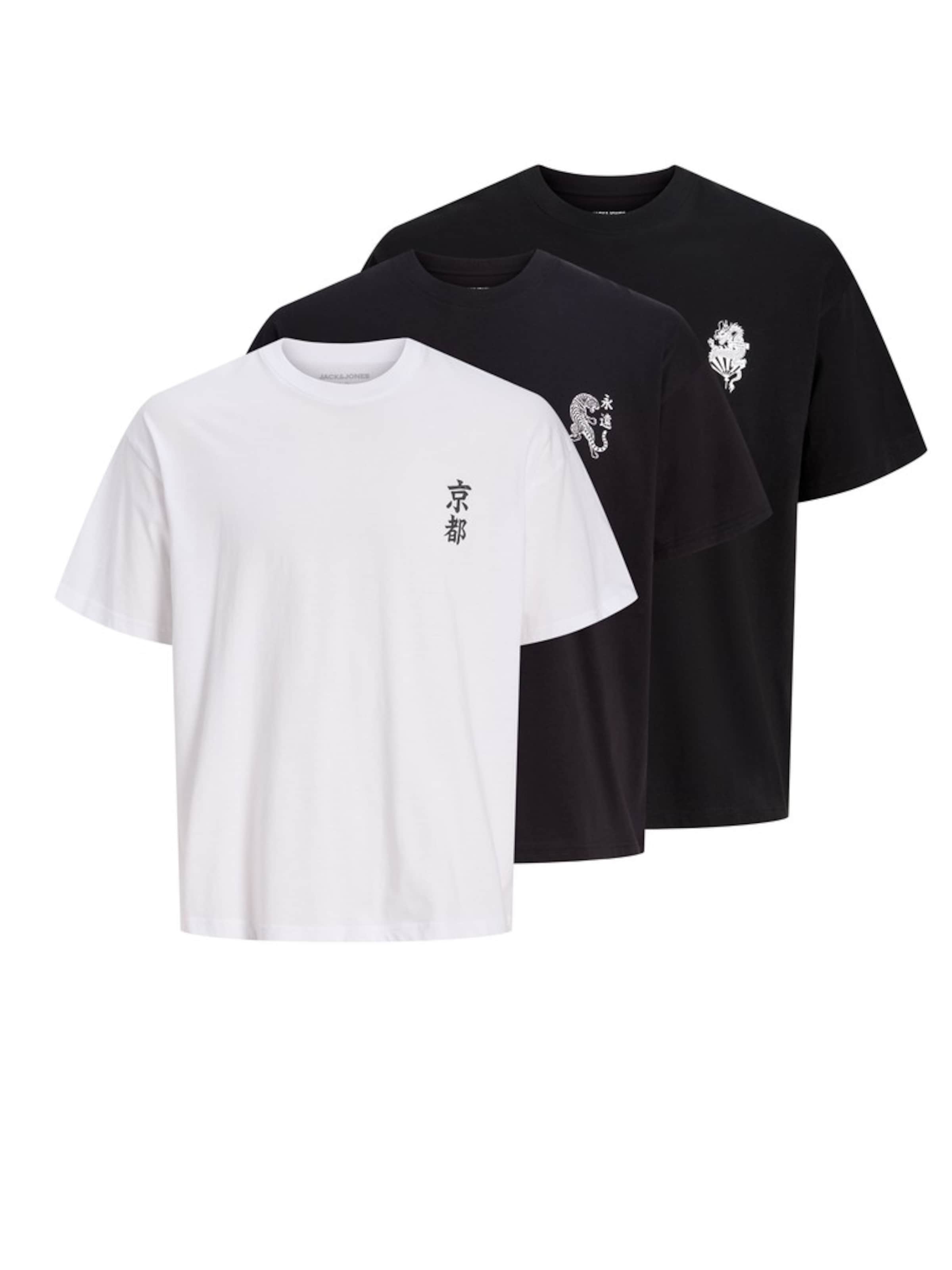 JACK & JONES - Camiseta 'JJBOYE' en azul: frente