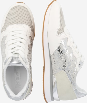 Baskets basses Nine West en blanc