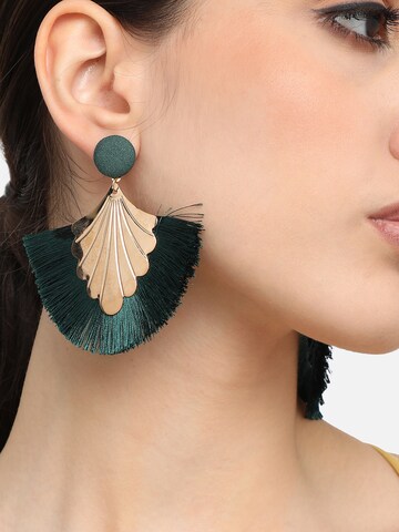 Boucles d'oreilles 'Tavianna' SOHI en noir : devant