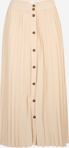 Gonna 'YOSIA' di Selected Femme Tall in beige: frontale