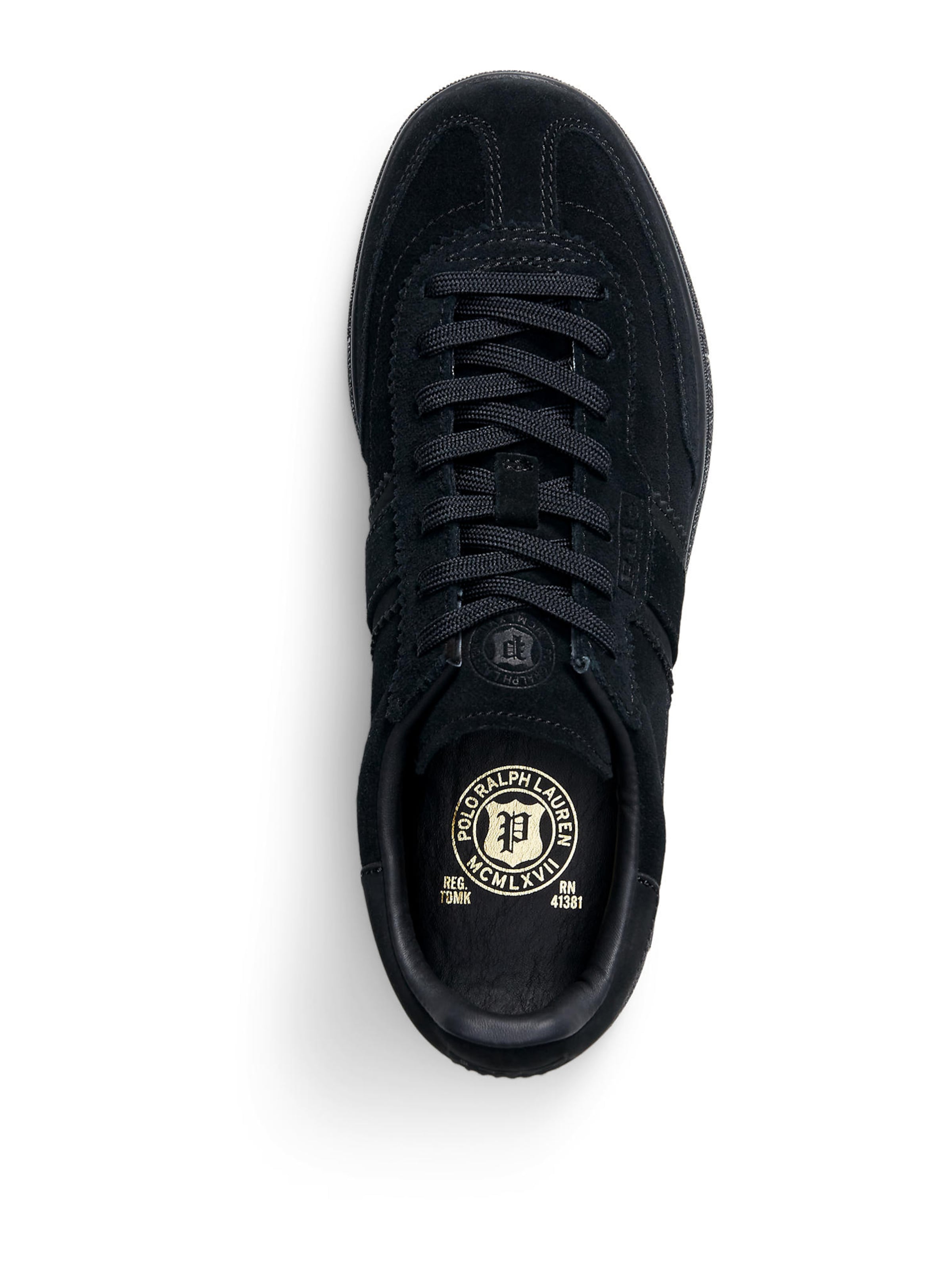 Polo Ralph Lauren Sneakers laag 'BEDFORD' in Zwart