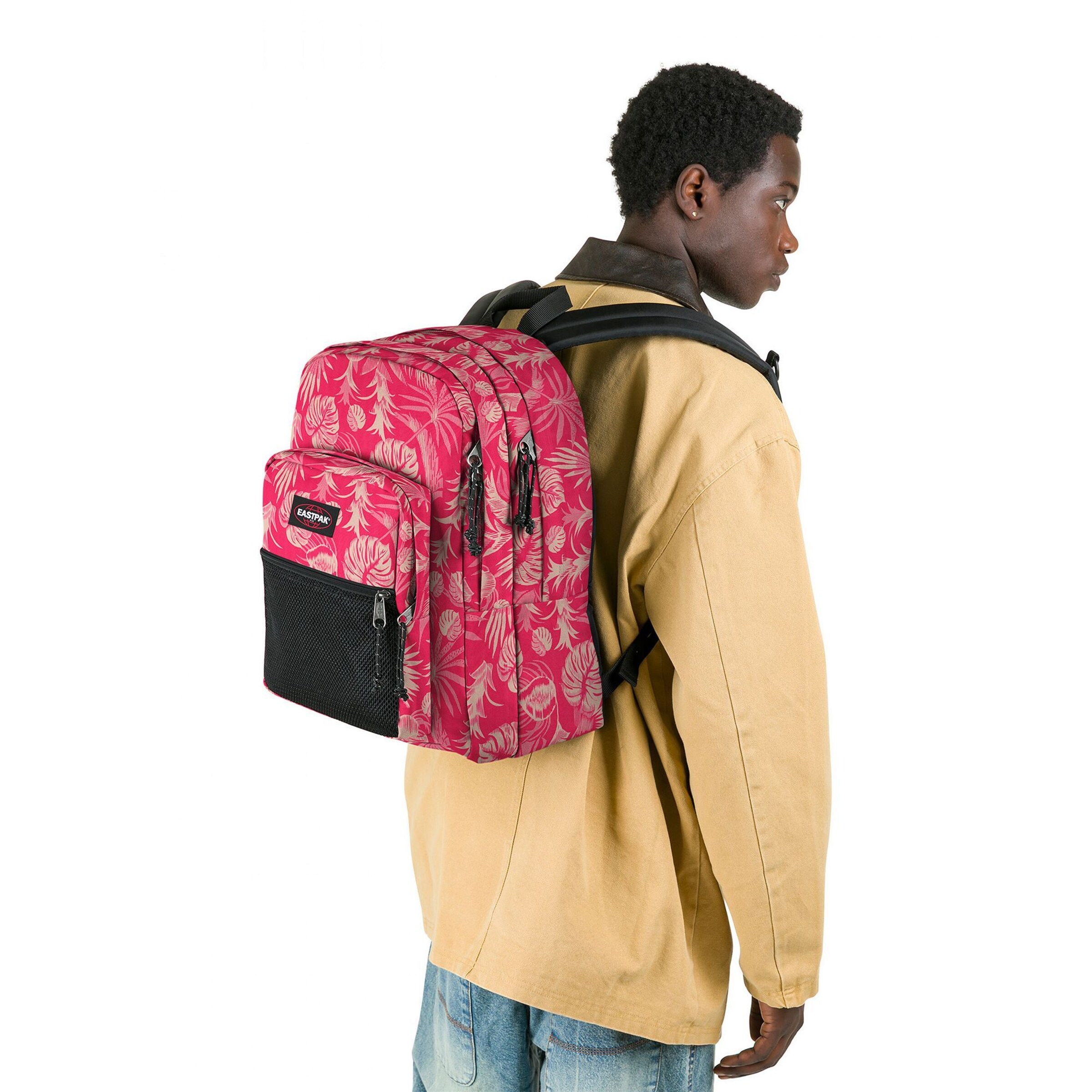 EASTPAK Backpack 'Pinnacle' in Pink: front