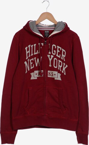 Tommy Jeans Sweatshirt & Zip-Up Hoodie in L in Red: front