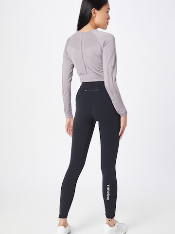 Skinny Pantalon de sport Newline en noir