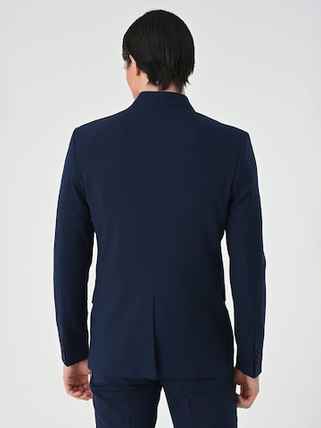 Antioch Slim fit Pintsak w kolorze niebieski