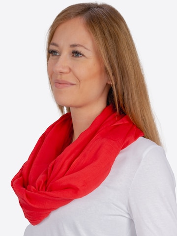Seasons of April Schal 'Carina Uni' in Rot
