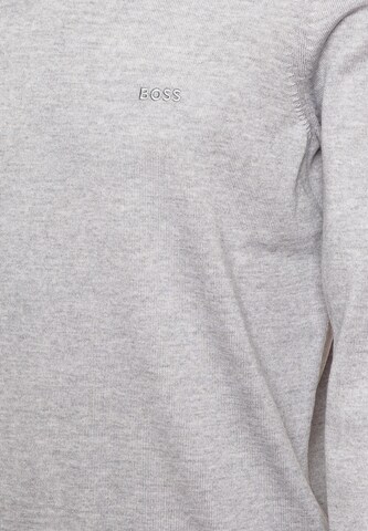 BOSS Sweater 'Baram-L' in Grey
