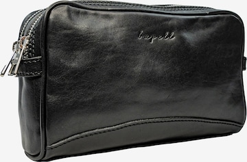 bupell Kulturtasche 'Kara' in Schwarz: Vorderseite