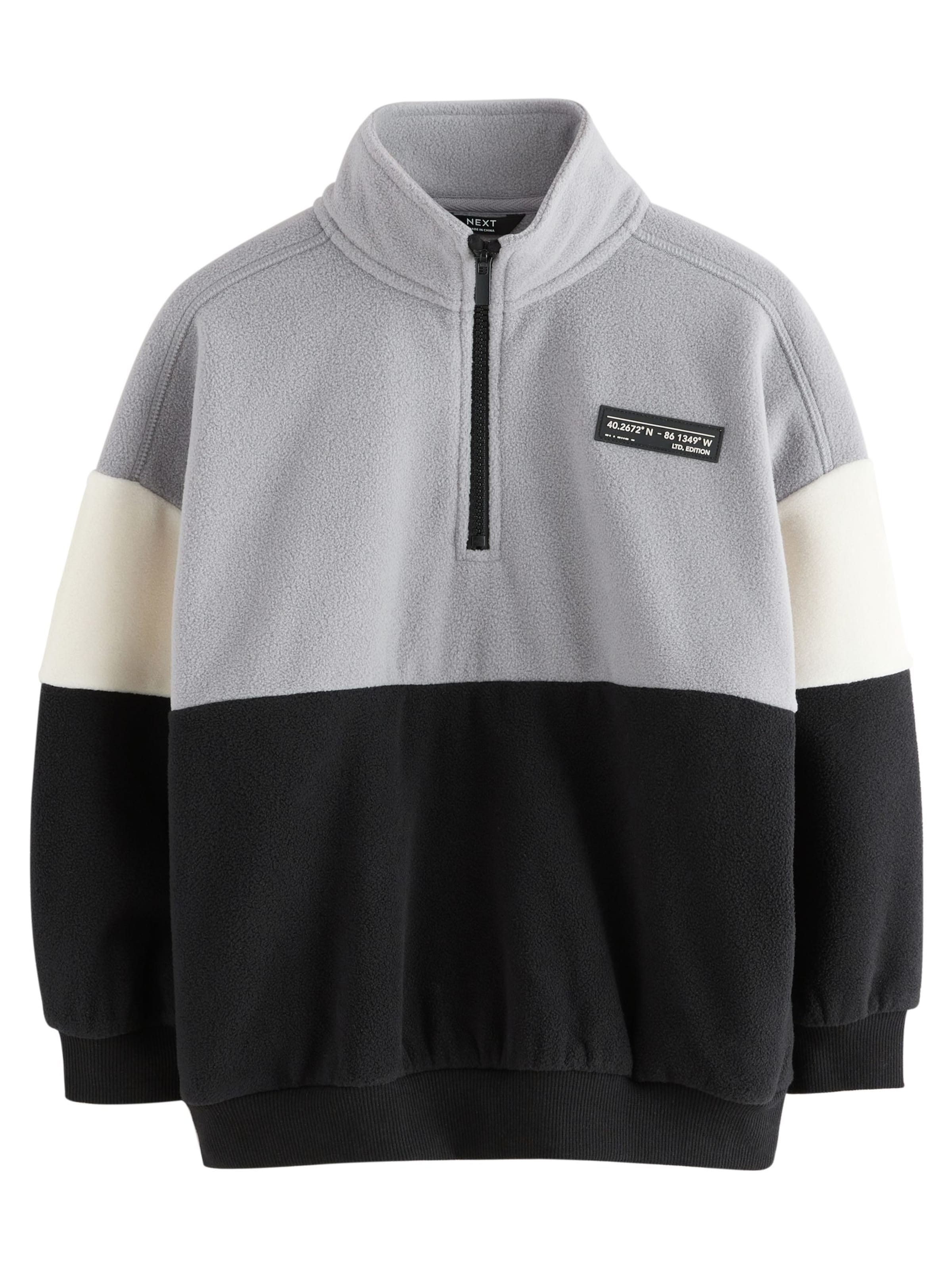 Next Neulepaita värissä harmaa: etupuoli