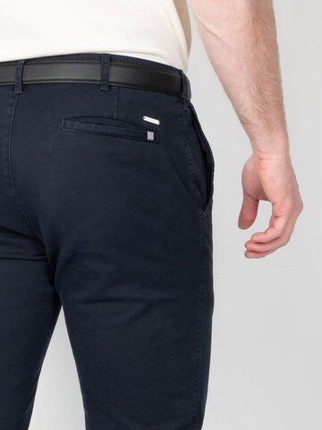 Coupe slim Pantalon chino Sunwill en bleu