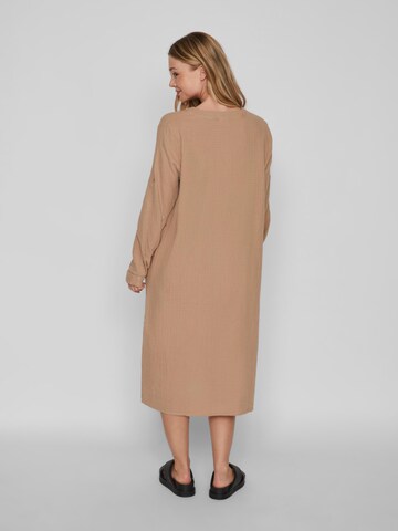 VILA Dress 'Ania' in Beige