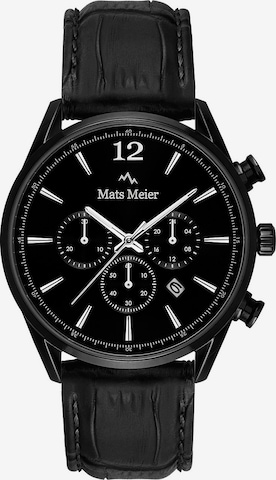 Mats Meier Analog Watch in Black: front