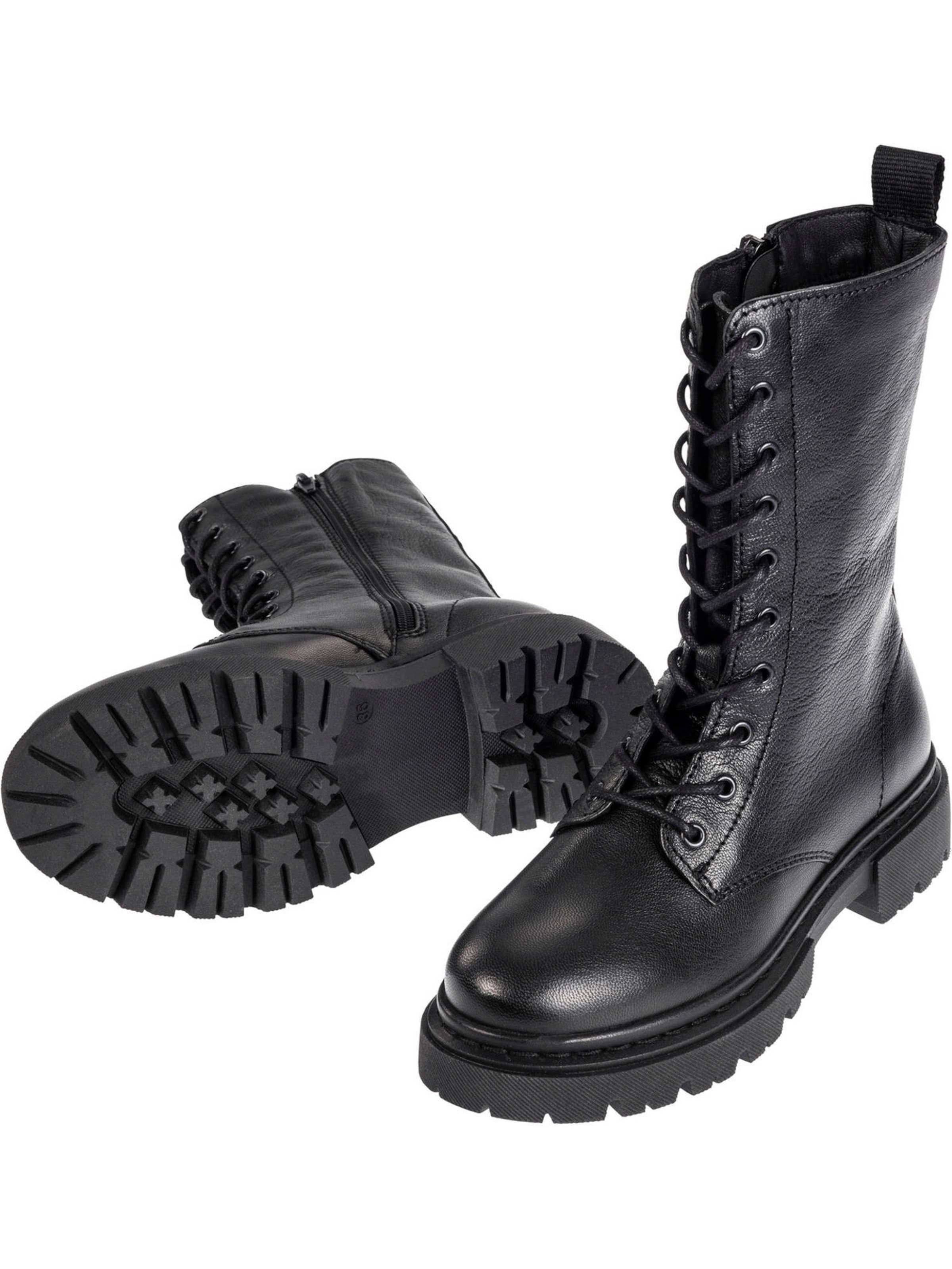 Stivaletto stringato 'Ross' di Palado in nero