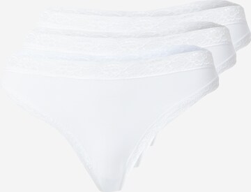 Lindex Thong in White: front