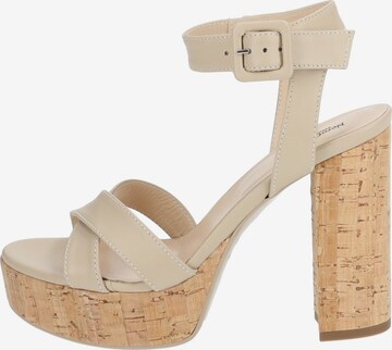 Nero Giardini Sandalen met riem in Beige