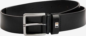 BOSS Black Belt 'Ther' in Black: front