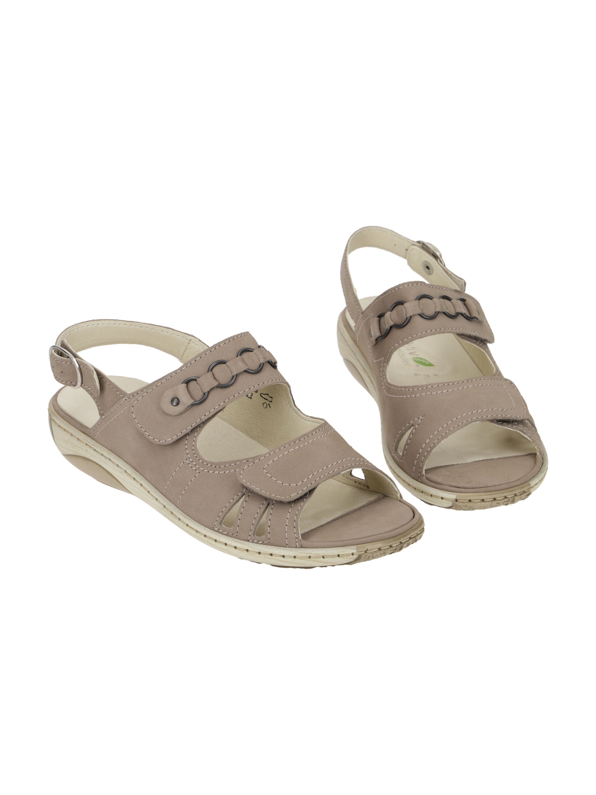 WALDLÄUFER Sandals 'Garda' in Grey