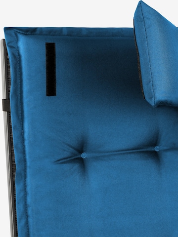 Aspero Stuhlauflagen in Blau