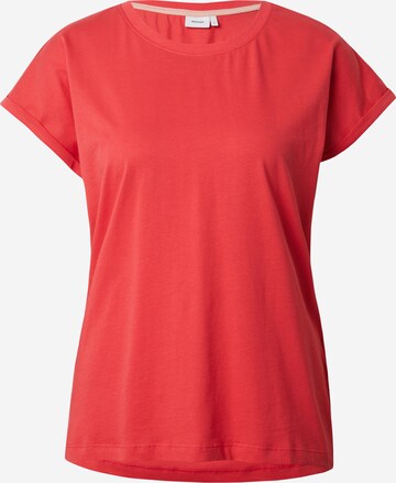 NÜMPH Shirt 'BEVERLY' in Rood: voorkant