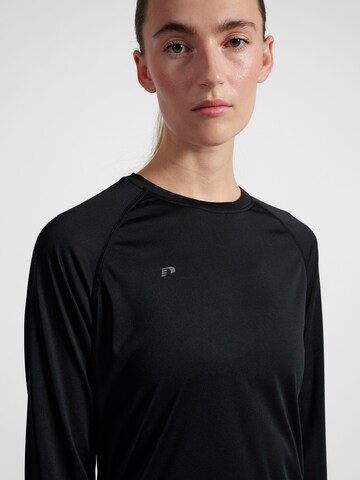 Newline Funktionsbluse 'Beat' i sort