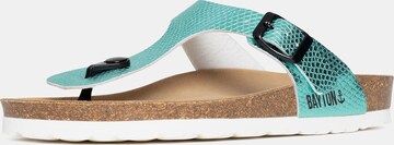 Bayton T-bar sandals 'Mercure' in Green