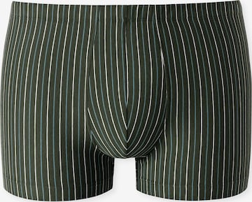 SCHIESSER Boxer shorts ' 95/5 Essentials ' in Green: front