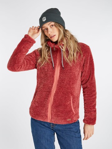 PROTEST Fleecejacke 'RIRI' in Rot