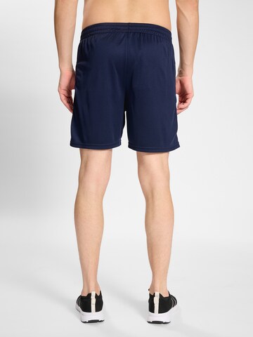 Hummel Regular Sportshorts 'Staltic Poly' in Blau