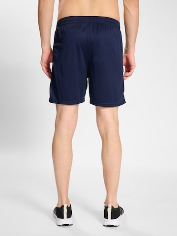 Hummel Regular Sports trousers 'Staltic Poly' in Blue