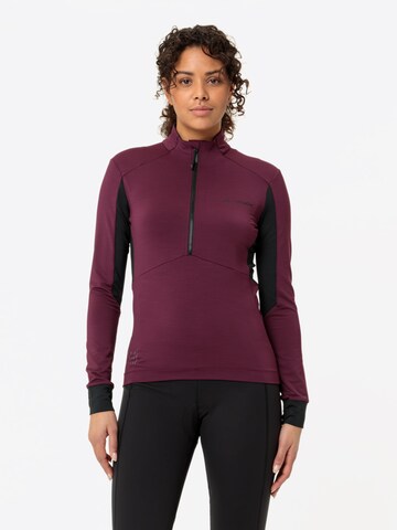 VAUDE Performance Shirt ' Kuro ' in Purple: front