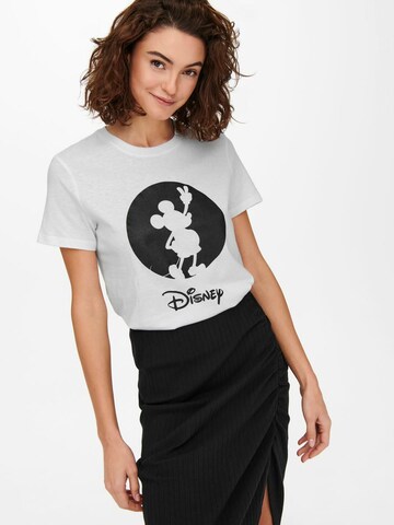 ONLY Shirt 'Disney' in White