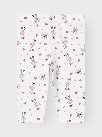 NAME IT Skinny Pajkice 'VIVIAN' | bela barva