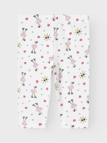 NAME IT - Skinny Leggings 'VIVIAN' en blanco