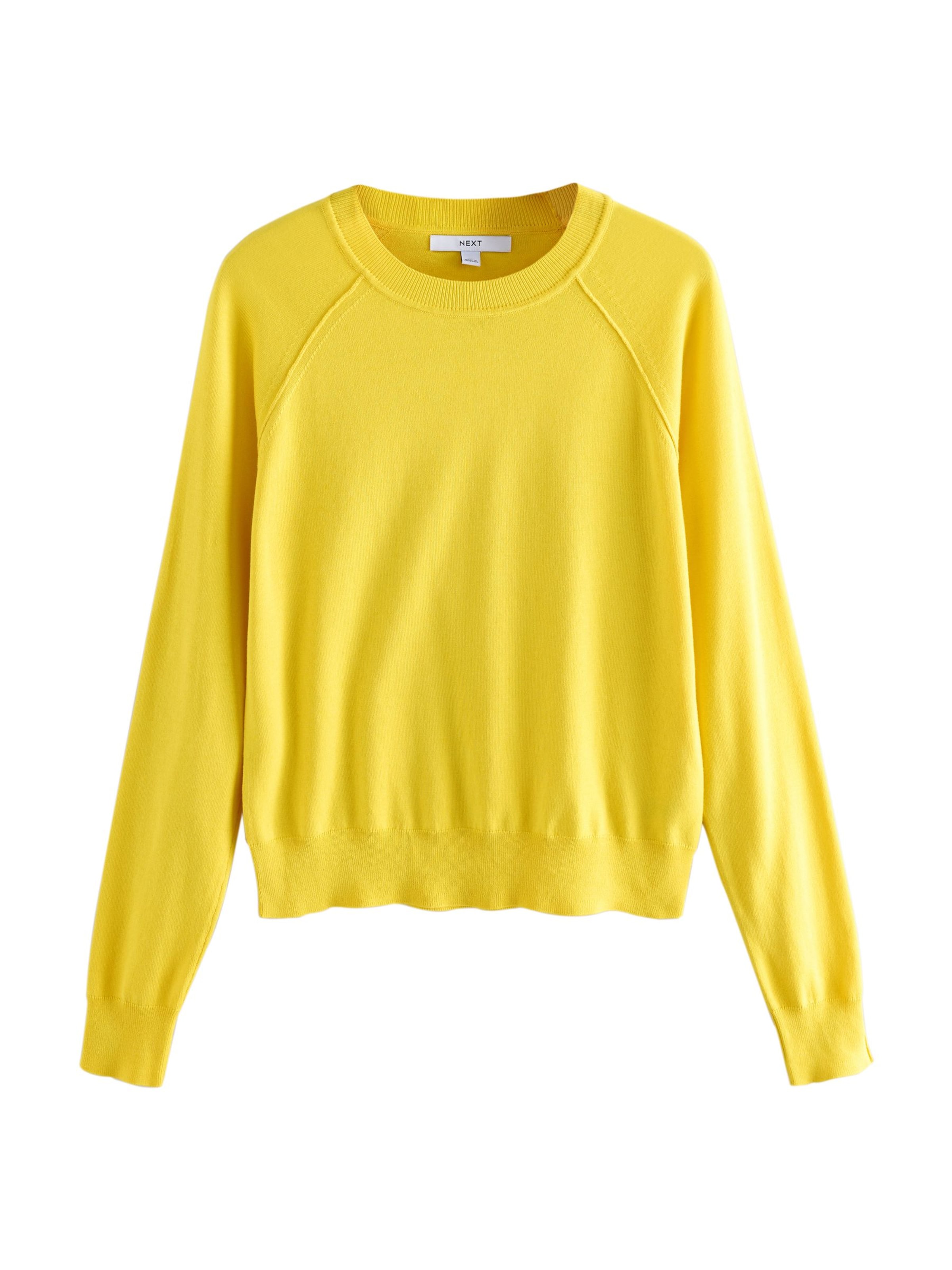 Next Pullover em amarelo, Vista do artigo