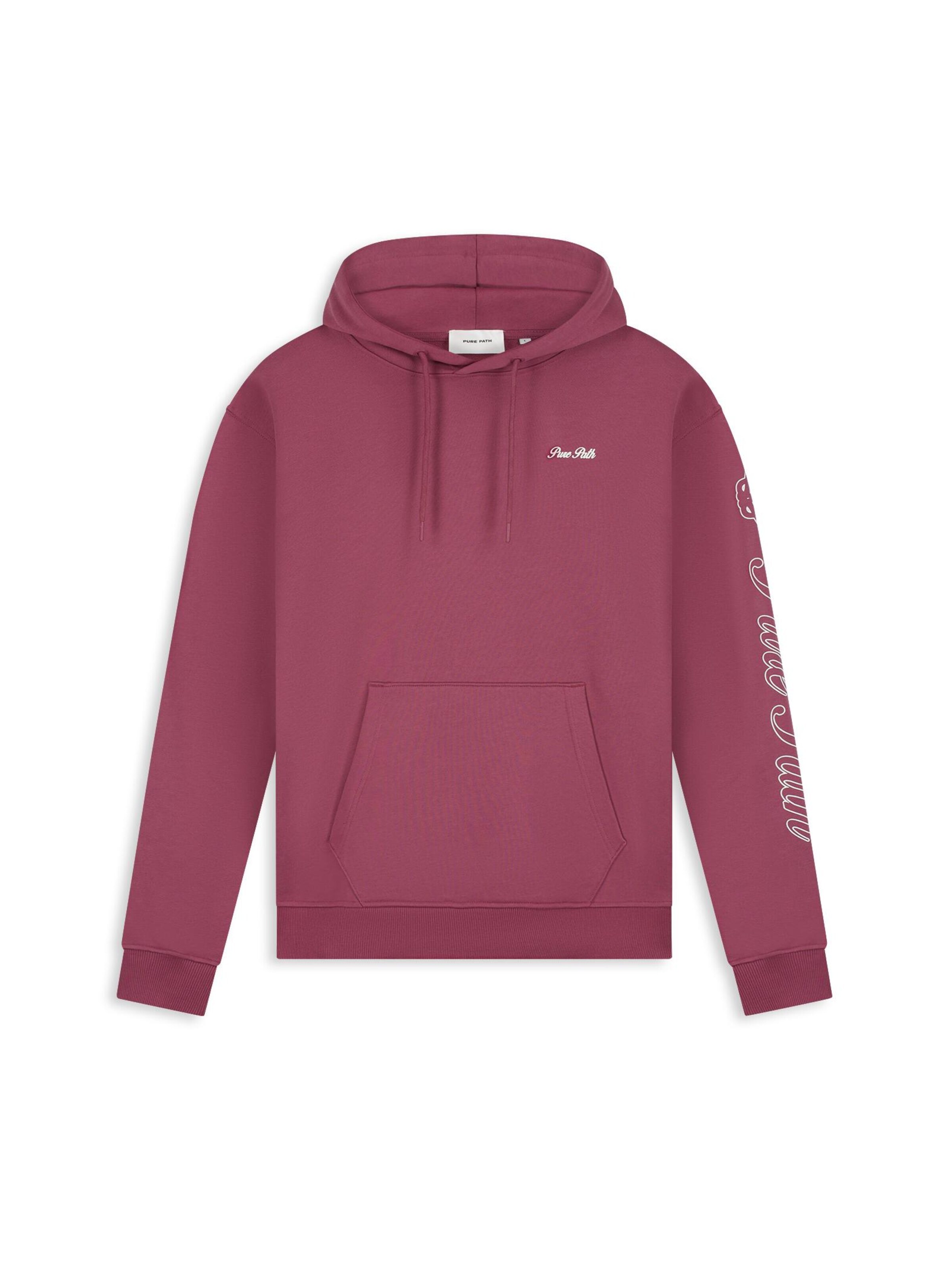 Sweat-shirt Pure Path en rouge : devant