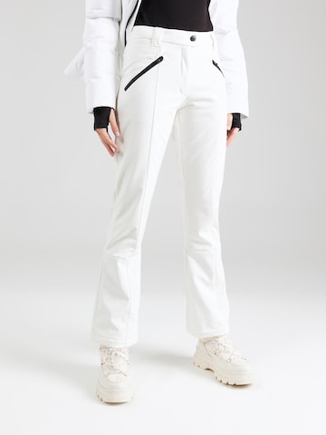 CMP Regular Workout Pants in White: front