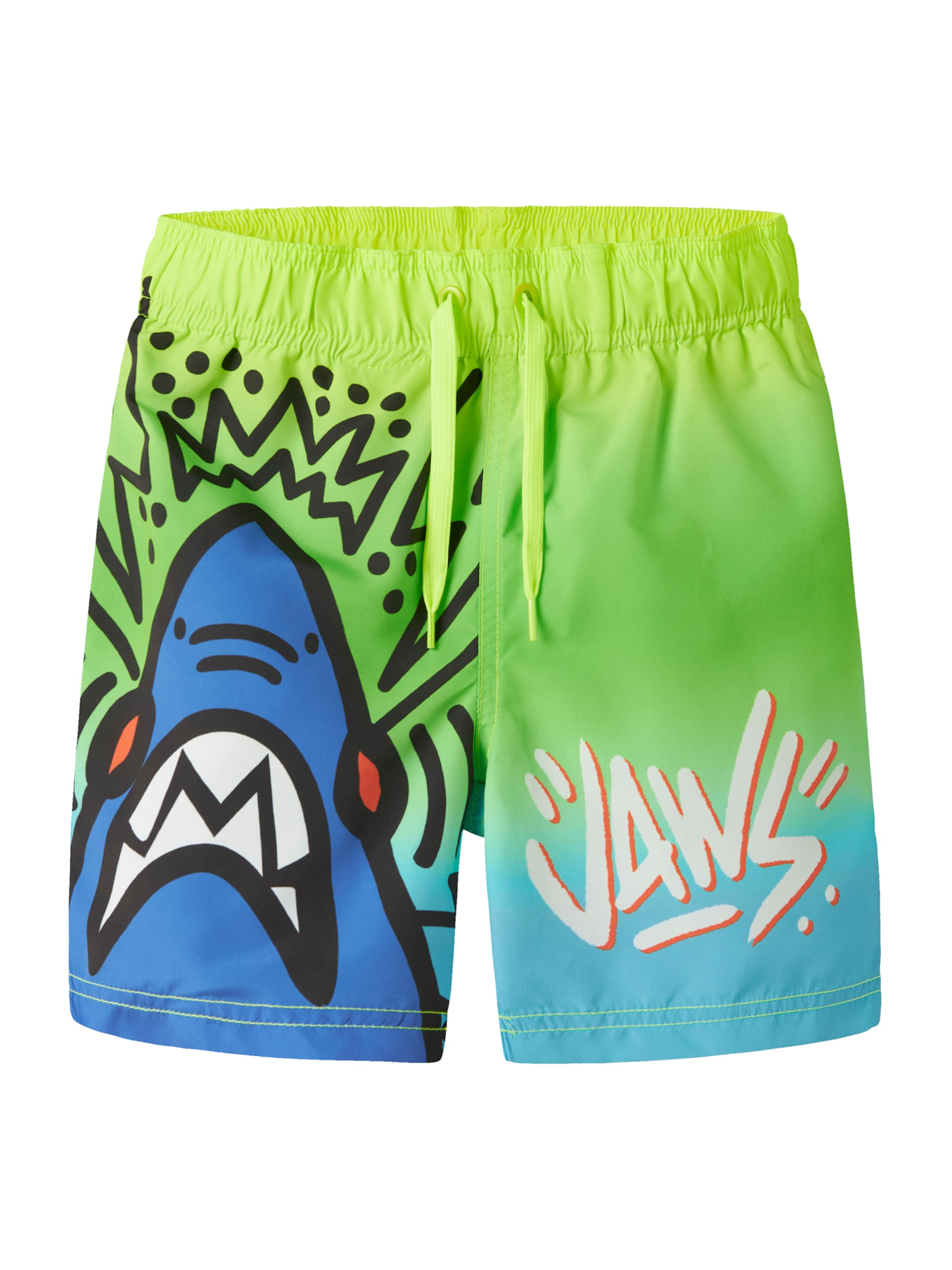 NAME IT - Bermudas 'NKMMAGNUS JAWS' en amarillo: frente