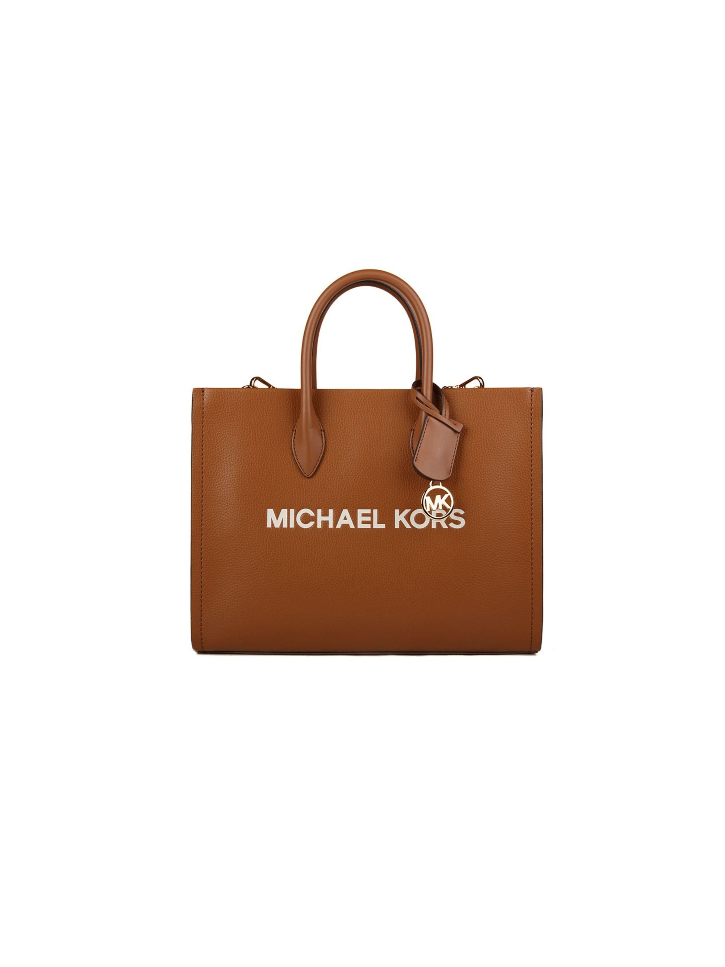 Borsa a mano 'Mirella' di Michael Kors in marrone: frontale