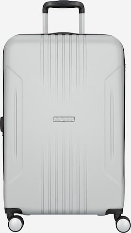 American Tourister Trolley in Silber: predná strana