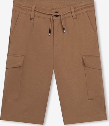 Regular Pantalon BOSS Kidswear en beige : devant