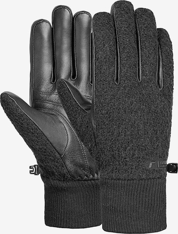 REUSCH Sports gloves 'Urban Pulse' in Black: front