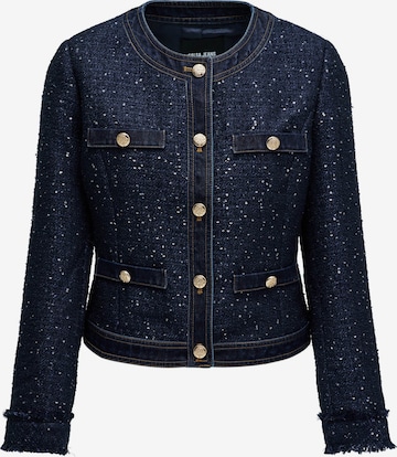 Salsa Jeans Tussenjas in Blauw: voorkant