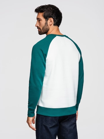 Sweat-shirt Ombre en vert